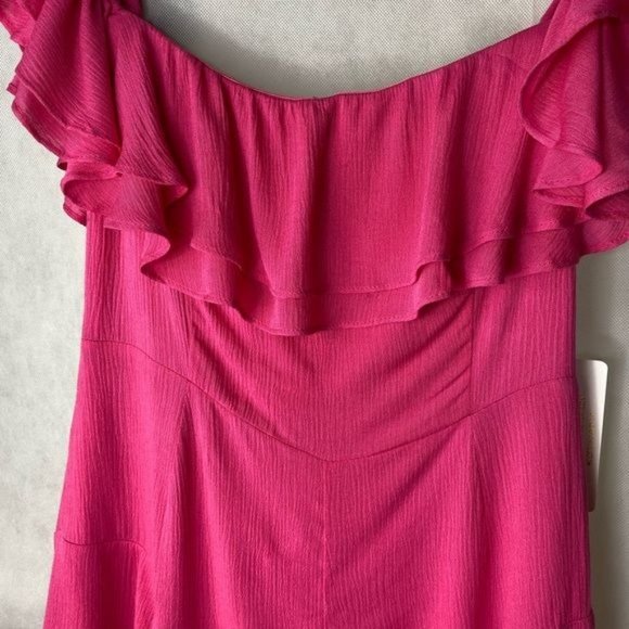 Cotton Candy LA juniors ladies romper hot pink multiple sizes NWT - Picture 4 of 12